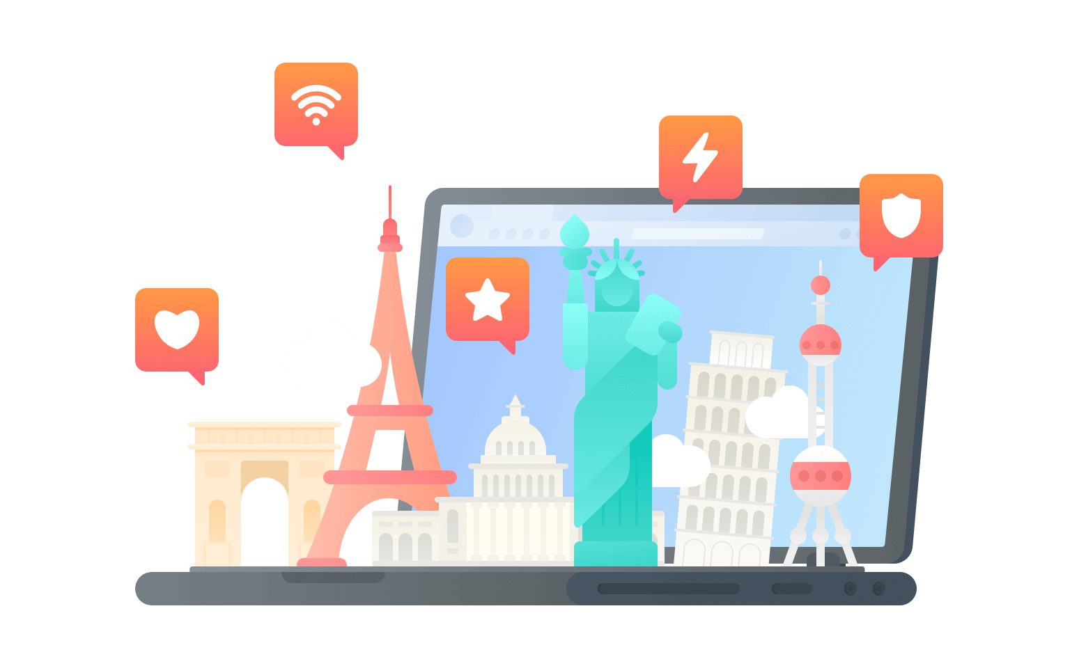 在斯瓦巴德和扬马延岛连接到中国vpn - 云回国